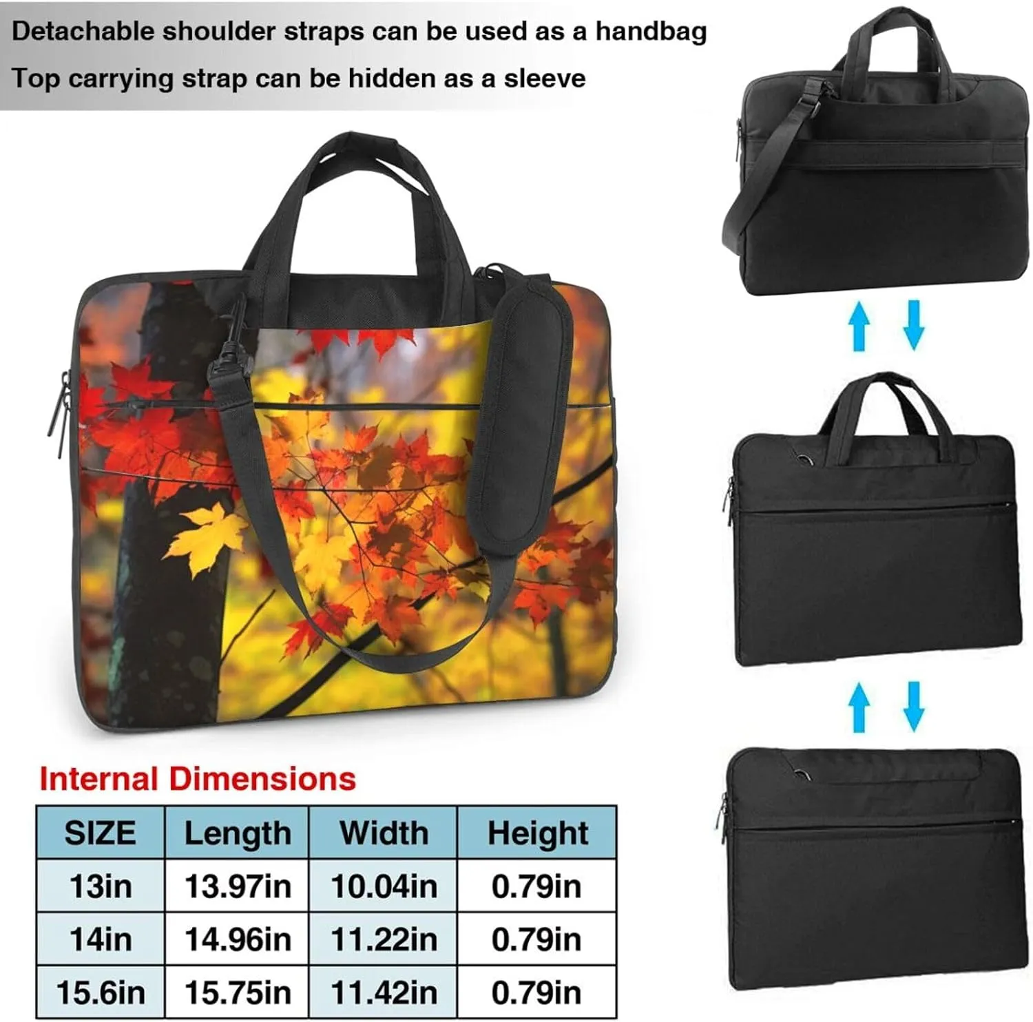 Laptop Bag fit,Skull and US Flag Laptop Briefcase, Suitable for Office School Travel