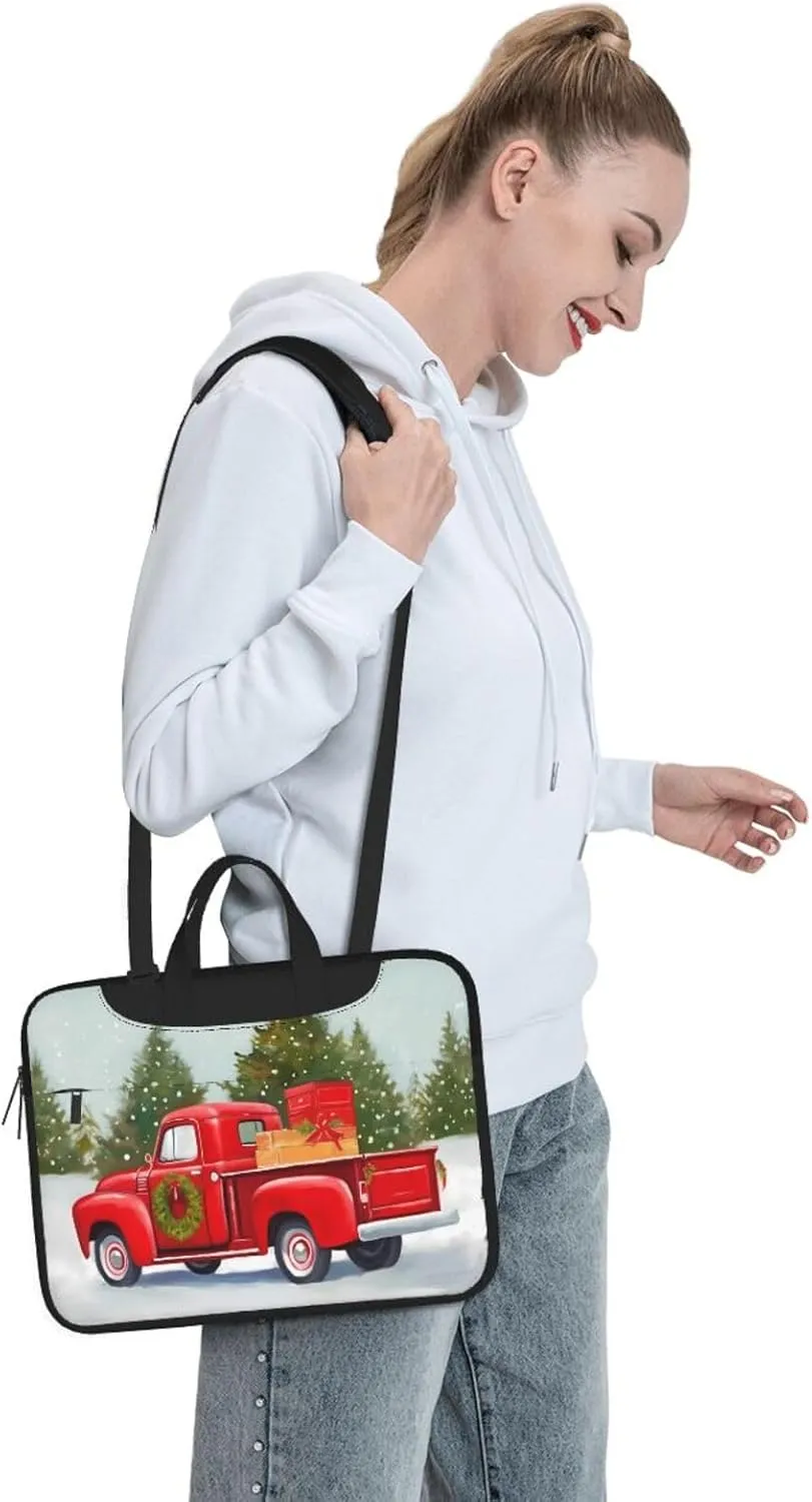 Laptop Bag fit,Thanksgiving Turkey Pumpkin Harvest Handbag CrossbodyBag, Suitable for Office School Travel