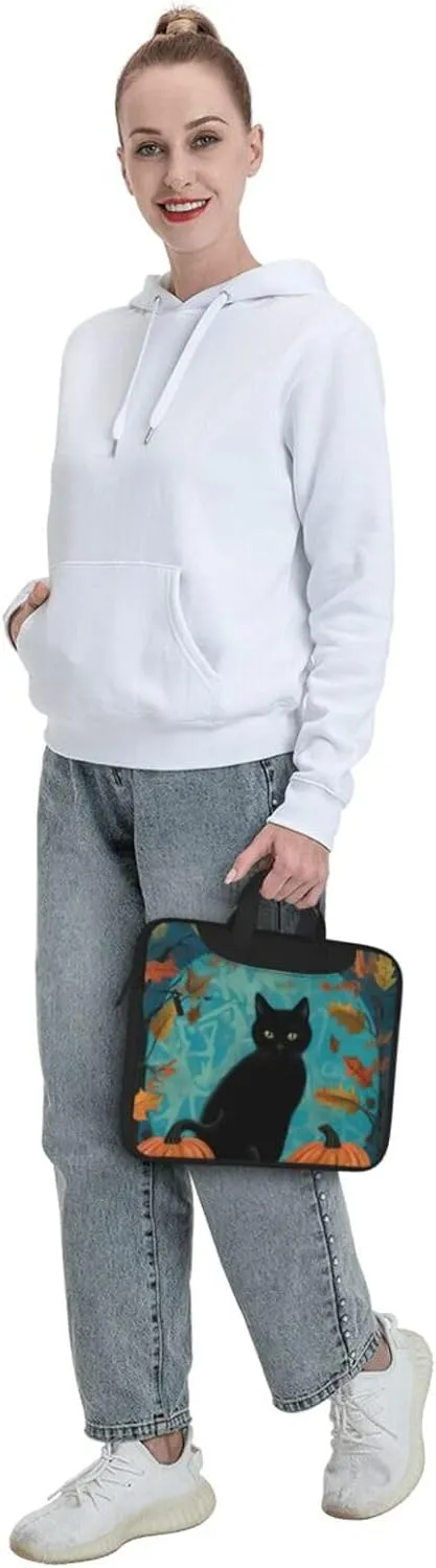 Laptop Bag fit,Thanksgiving Turkey Pumpkin Harvest Handbag CrossbodyBag, Suitable for Office School Travel