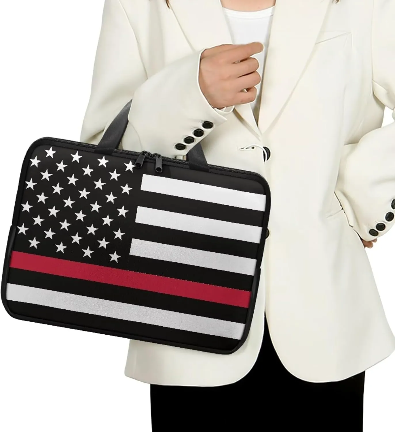 Laptop Bag for Women Men Waterproof Carrying Case Zipper Computer Handbag for Office Business 10 Inch- 17 Inch