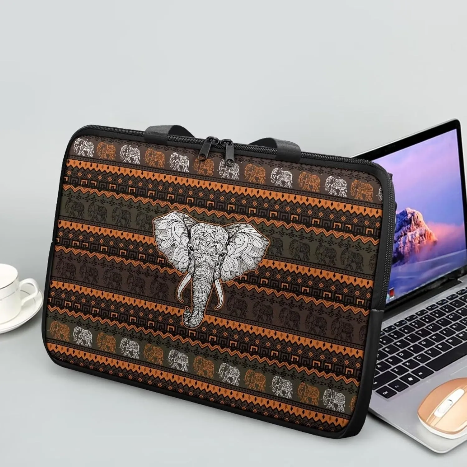 Laptop Bag for Women Men Waterproof Carrying Case Zipper Computer Handbag for Office Business 10 Inch- 17 Inch