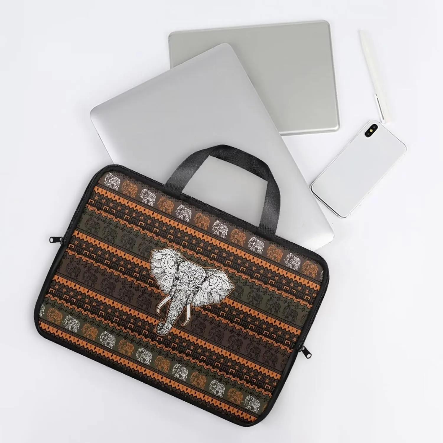 Laptop Bag for Women Men Waterproof Carrying Case Zipper Computer Handbag for Office Business 10 Inch- 17 Inch