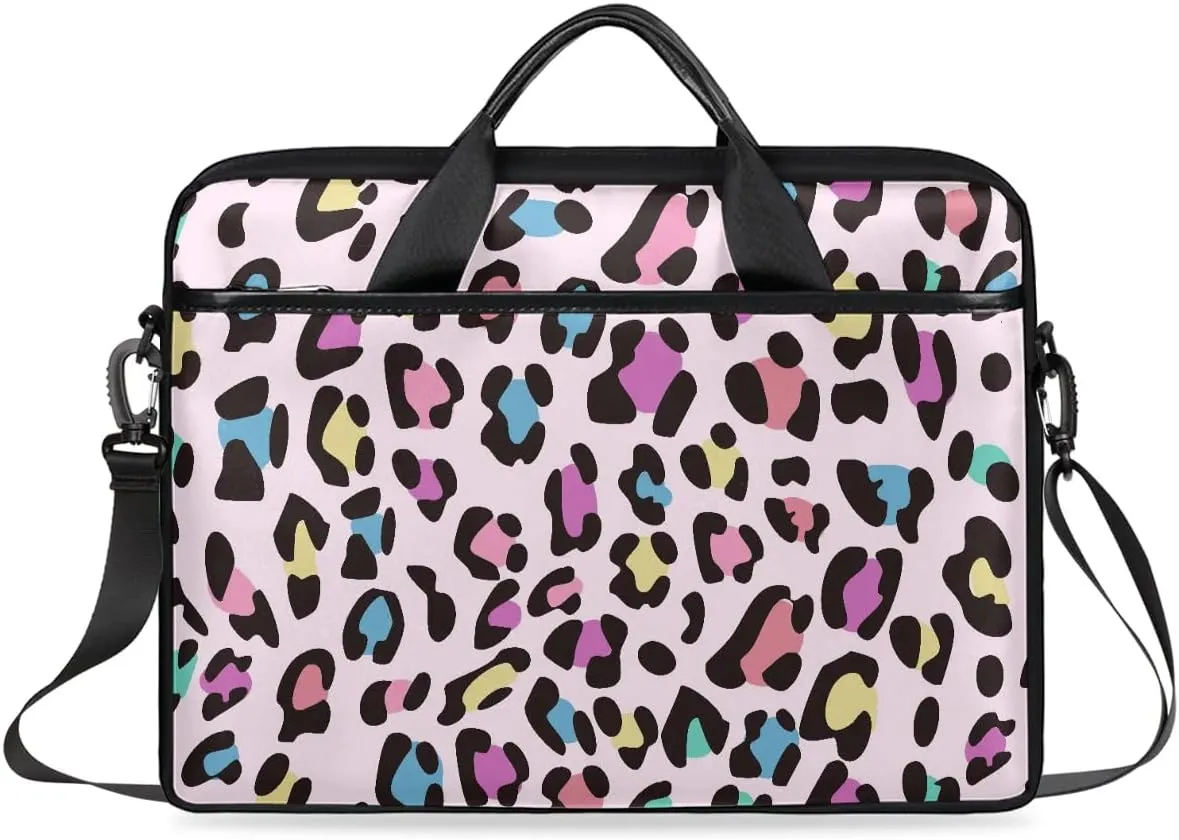 Laptop Bag Waterproof Laptop Shoulder Bag with Adjustable And Removable Shoulder Strap Fits Laptop 13-15.6 Inch