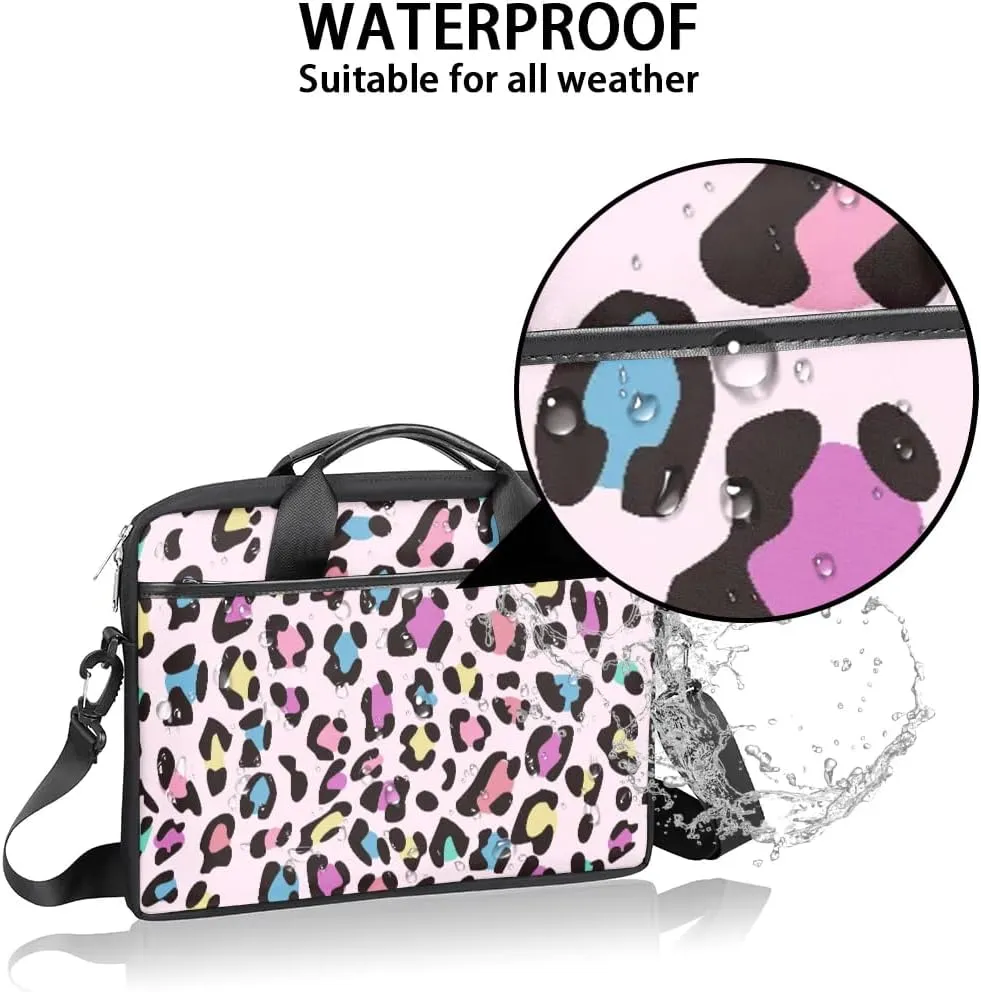 Laptop Bag Waterproof Laptop Shoulder Bag with Adjustable And Removable Shoulder Strap Fits Laptop 13-15.6 Inch