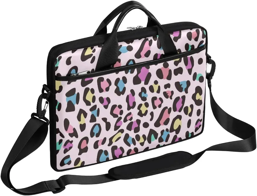 Laptop Bag Waterproof Laptop Shoulder Bag with Adjustable And Removable Shoulder Strap Fits Laptop 13-15.6 Inch
