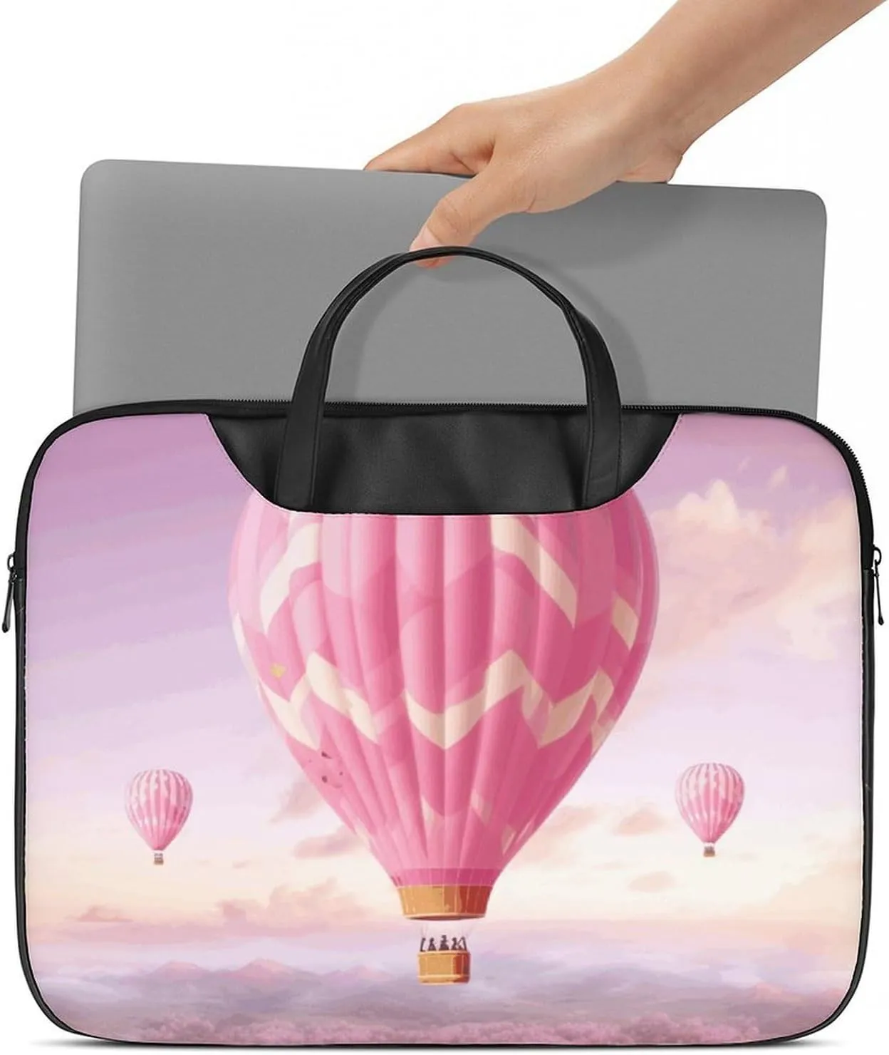 Laptop Shoulder Bag 16.5 Inch Laptop Bag Lovely Alpaca Computer Bag Messenger Bag for Men Women