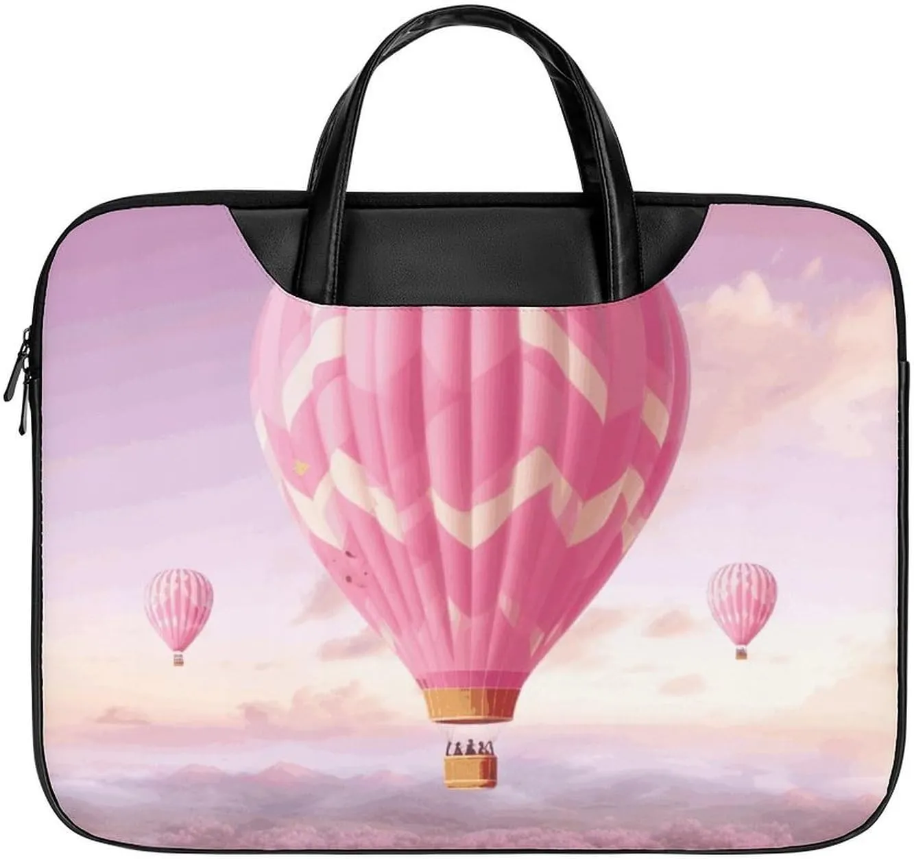 Laptop Shoulder Bag 16.5 Inch Laptop Bag Lovely Alpaca Computer Bag Messenger Bag for Men Women