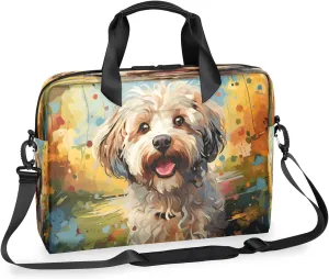 Laptop Shoulder Bag Compatible with Handle, Messenger Shoulder Case for Laptop or Tablet, Laptop Carrying Case
