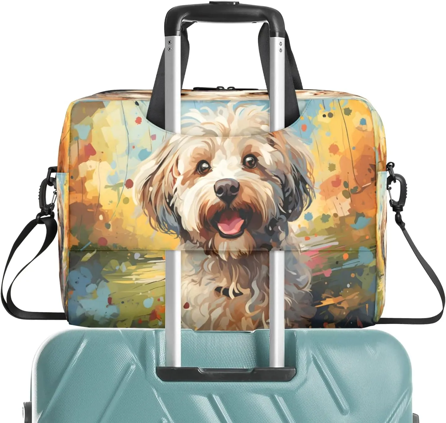 Laptop Shoulder Bag Compatible with Handle, Messenger Shoulder Case for Laptop or Tablet, Laptop Carrying Case