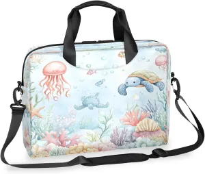 Laptop Shoulder Bag Compatible with Handle, Messenger Shoulder Case for Tablet, Laptop Carrying Case
