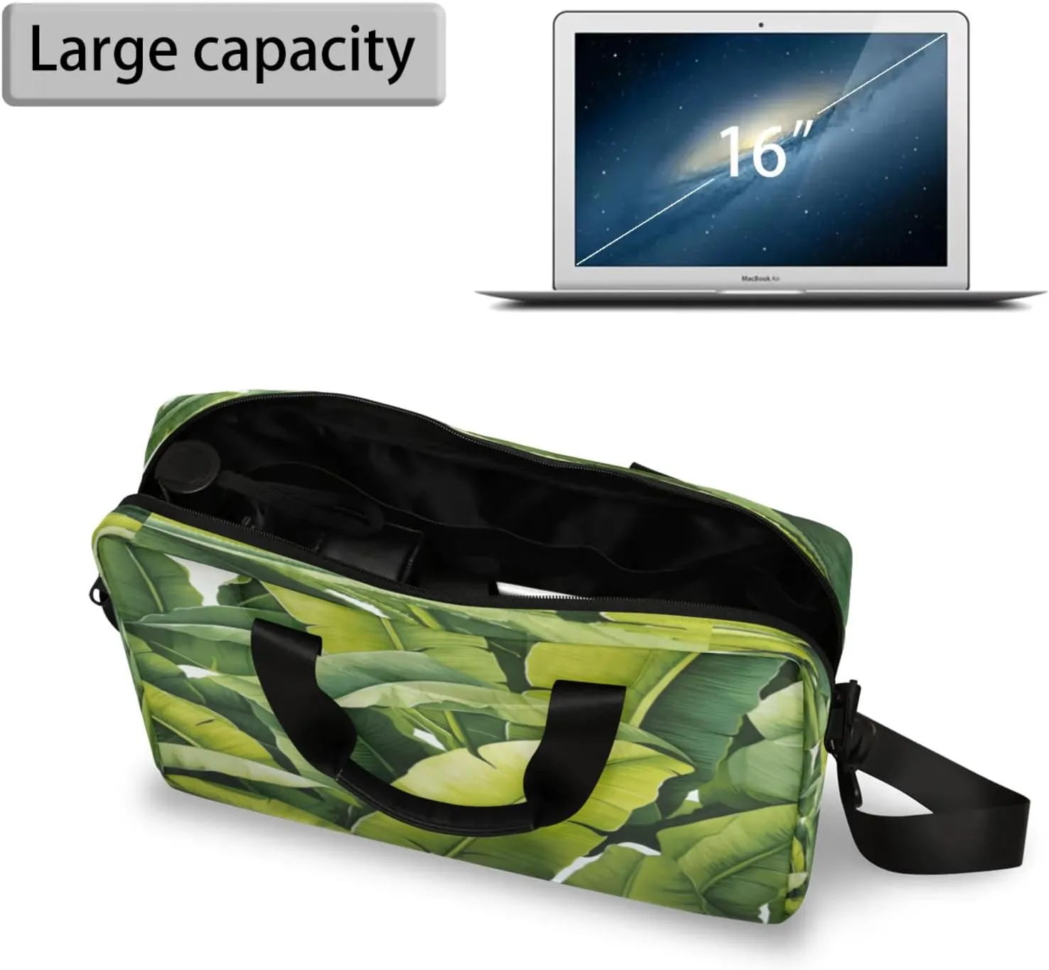 Laptop Shoulder Bag Compatible with Handle, Messenger Shoulder Case for Tablet, Laptop Carrying Case