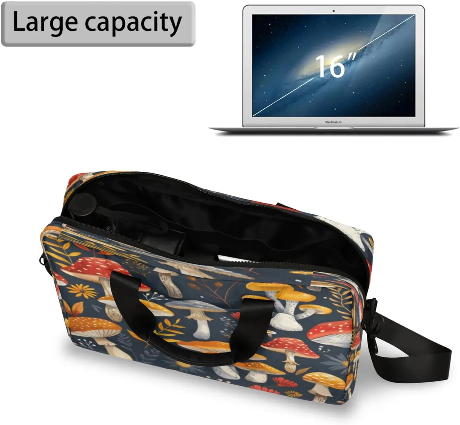 Laptop Shoulder Bag Compatible with Handle, Messenger Shoulder Case for Tablet, Laptop Carrying Case