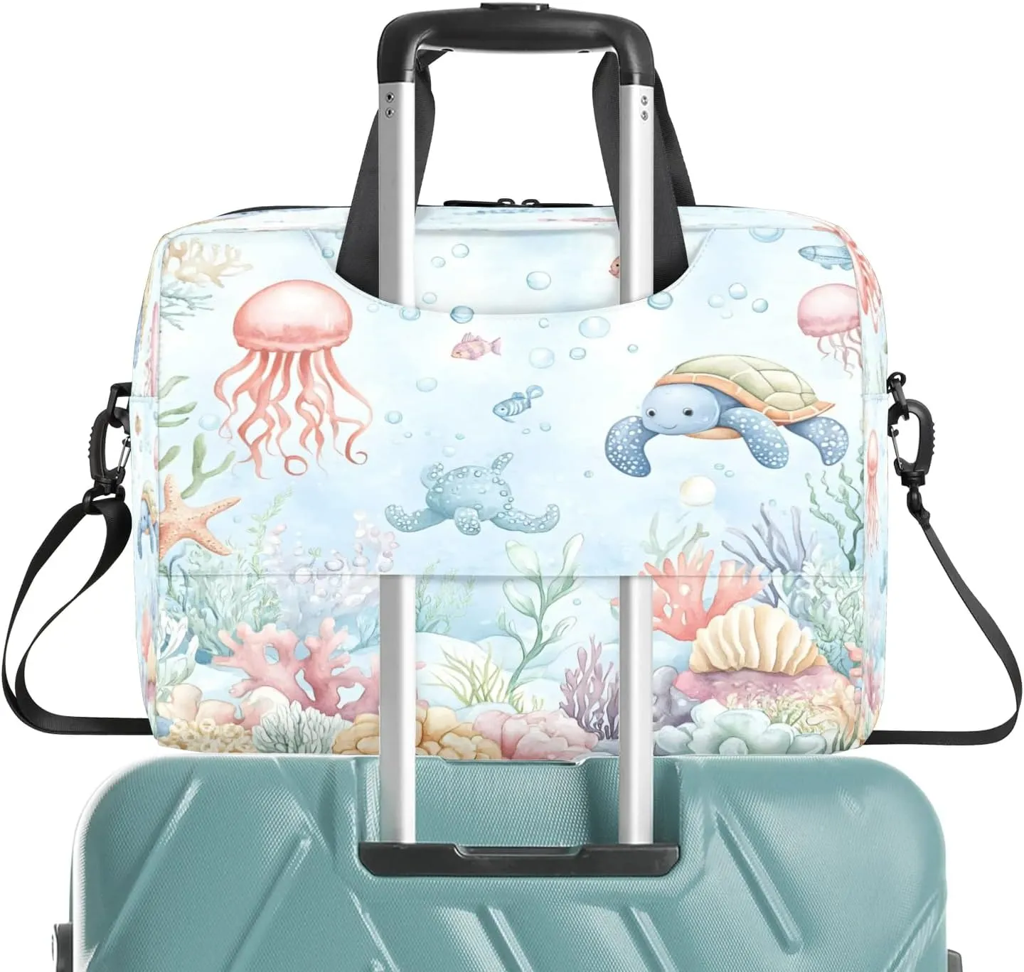 Laptop Shoulder Bag Compatible with Handle, Messenger Shoulder Case for Tablet, Laptop Carrying Case