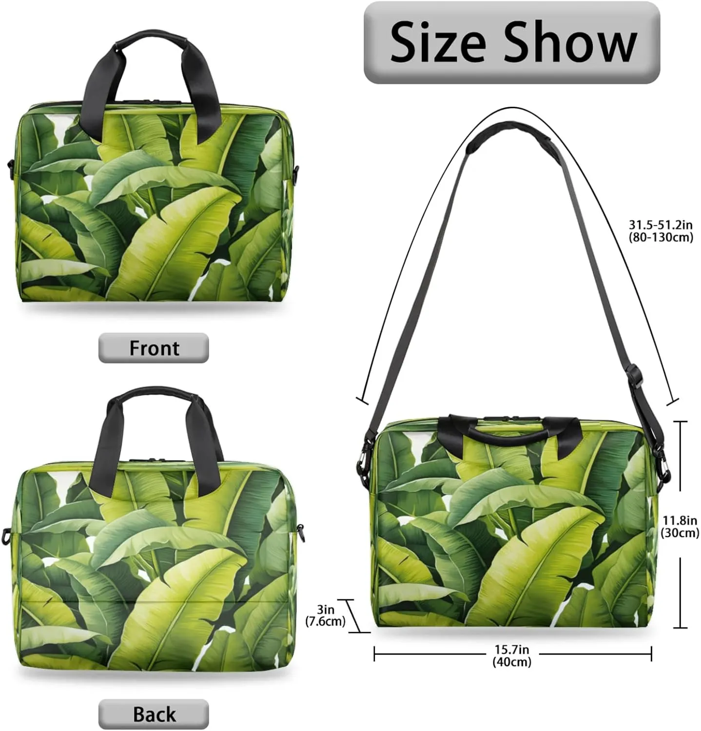 Laptop Shoulder Bag Compatible with Handle, Messenger Shoulder Case for Tablet, Laptop Carrying Case