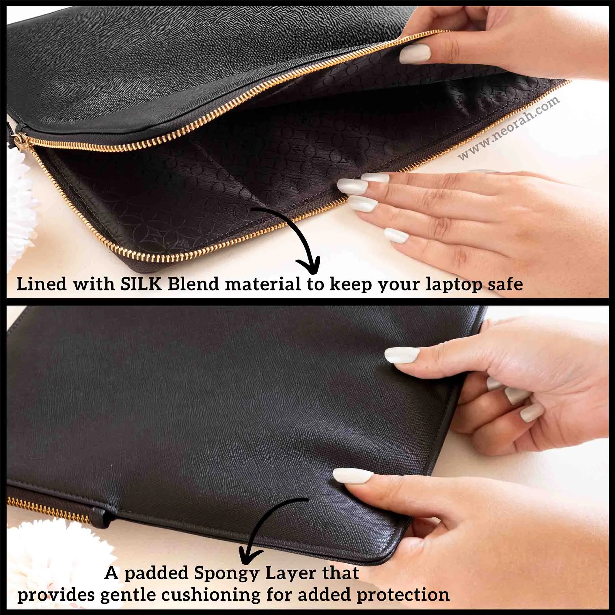 LAPTOP SLEEVE - ZIPPER CLOSURE
