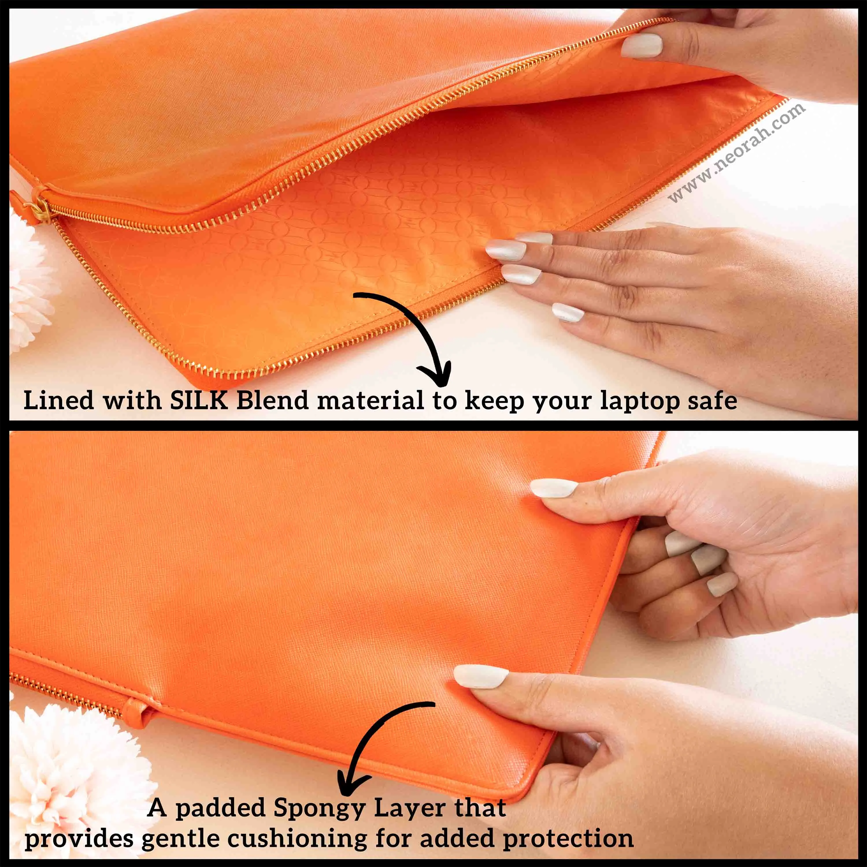 LAPTOP SLEEVE - ZIPPER CLOSURE