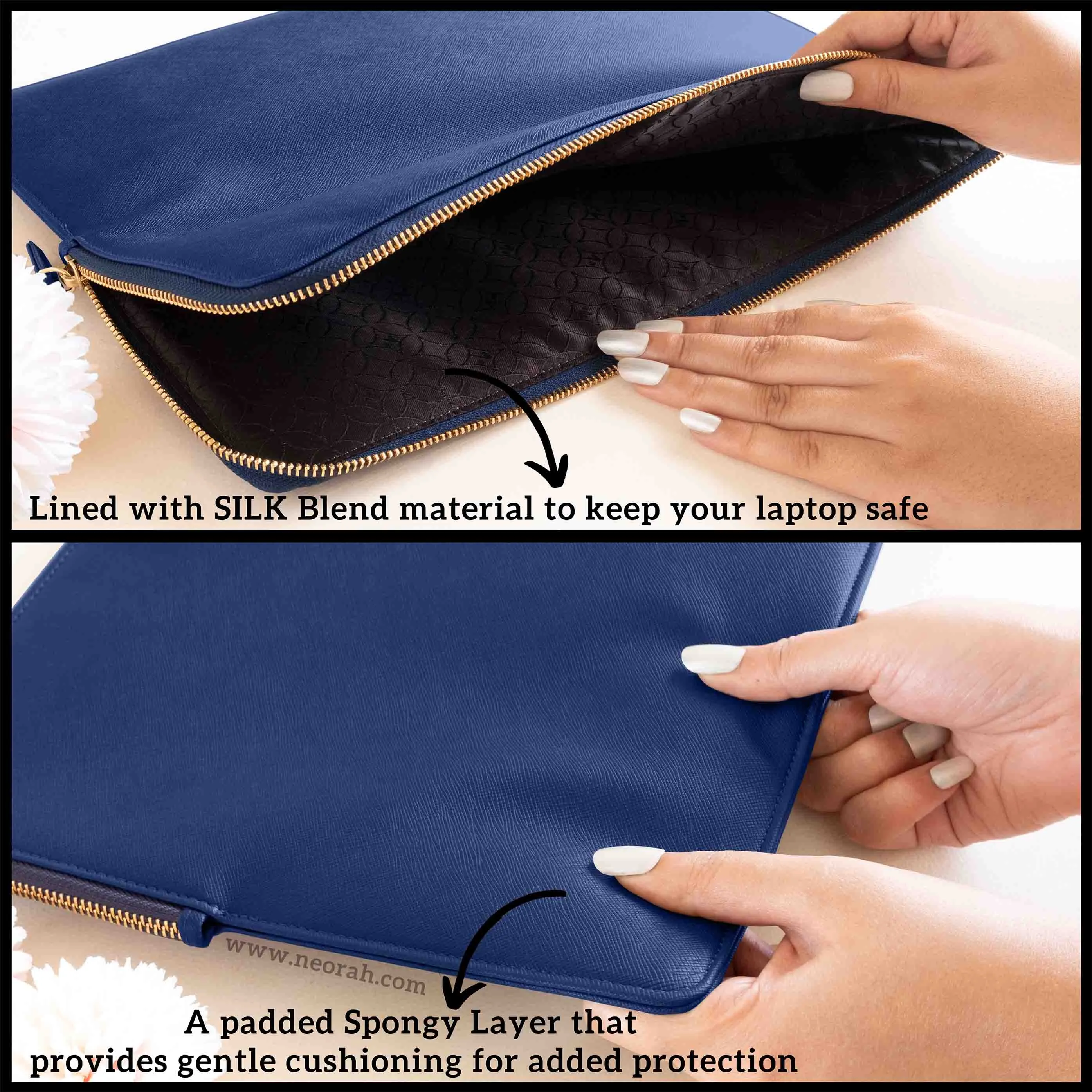 LAPTOP SLEEVE - ZIPPER CLOSURE
