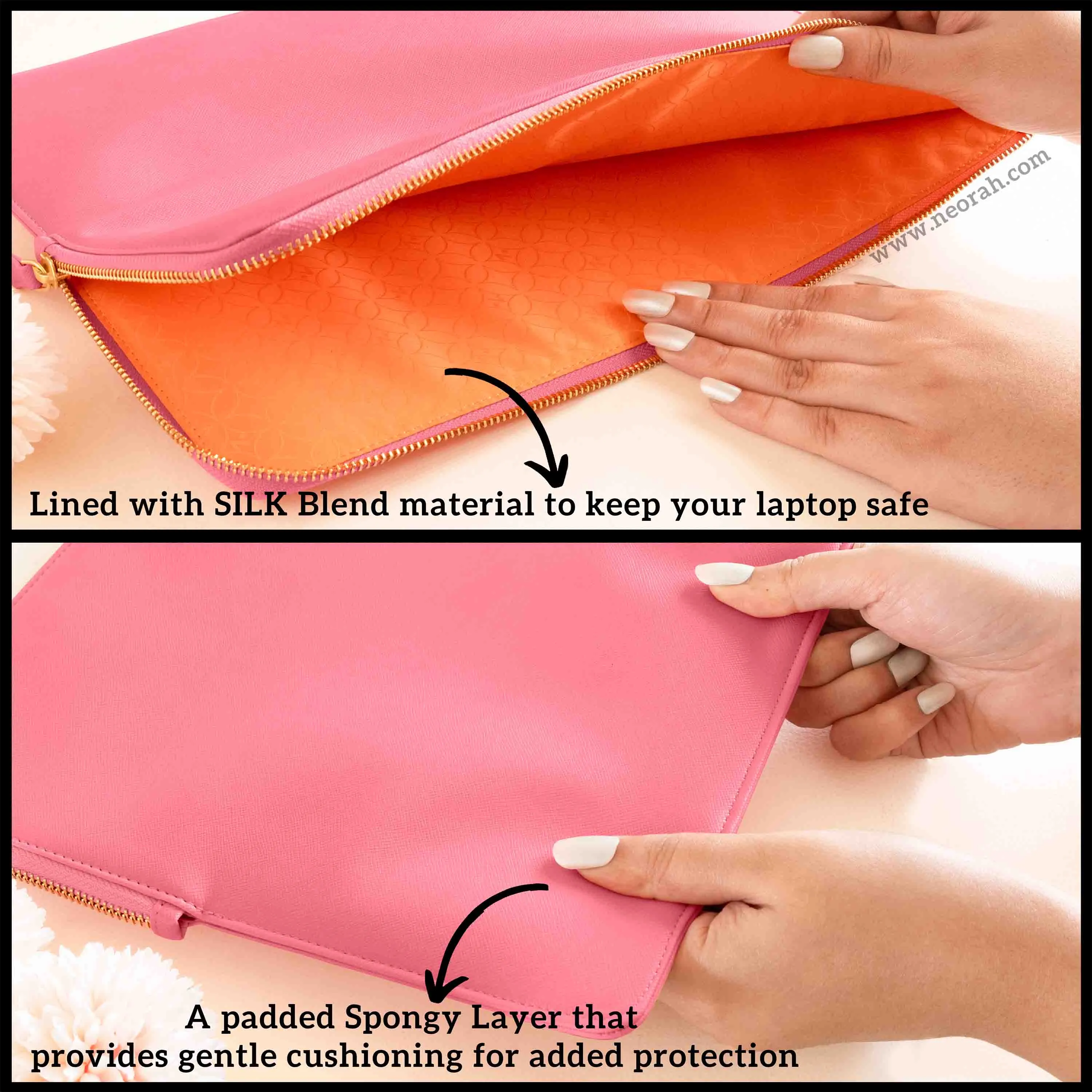 LAPTOP SLEEVE - ZIPPER CLOSURE
