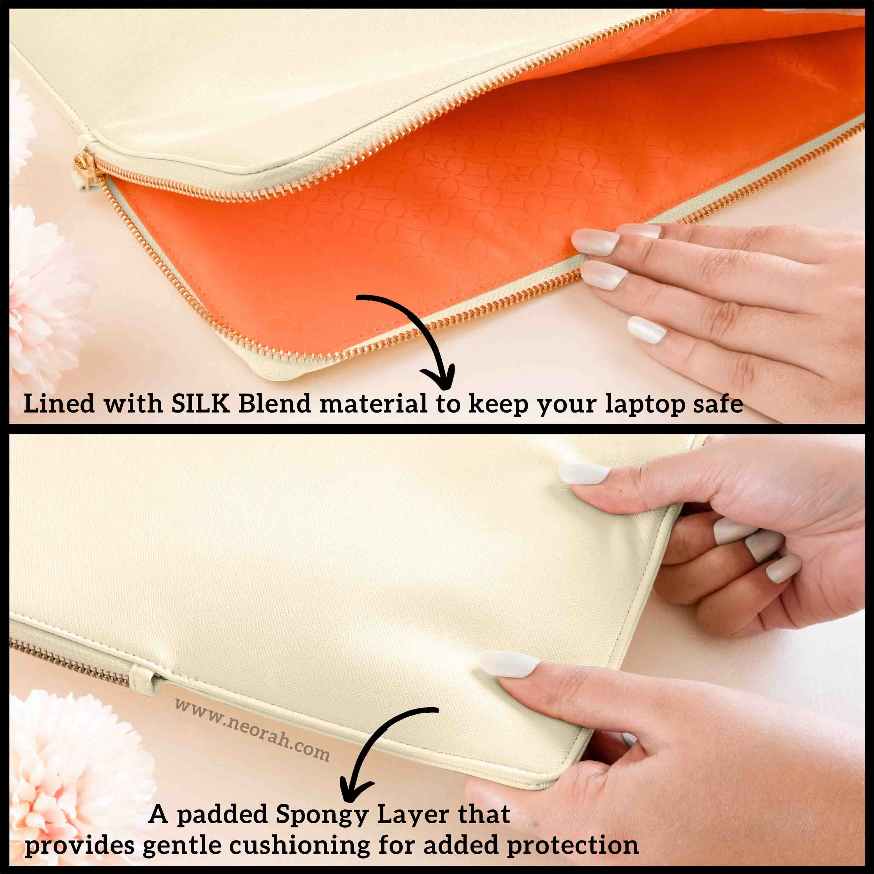 LAPTOP SLEEVE - ZIPPER CLOSURE