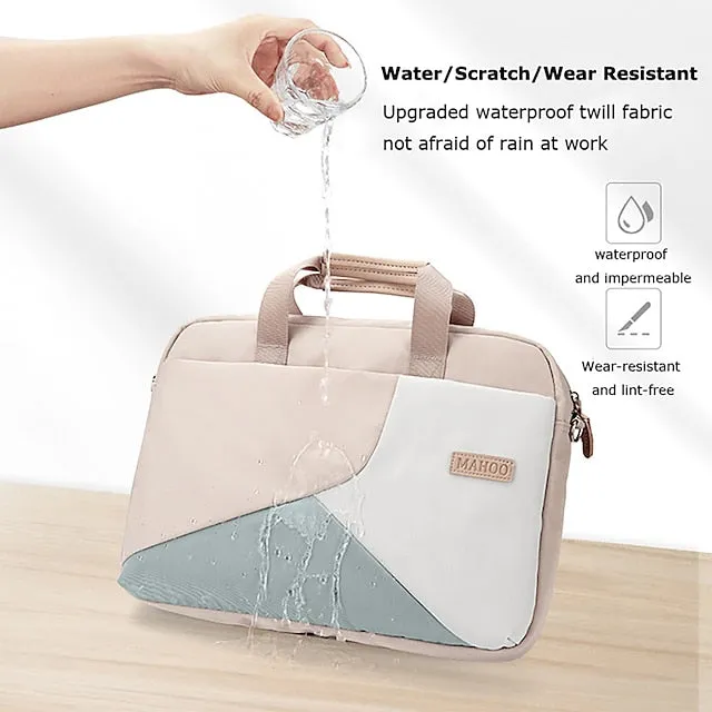 Laptop Sleeves 13.3" 14" 15.6" inch, Grils Women, For Macbook Air Pro, HP, Dell, Lenovo, Asus, Acer, Chromebook Notebook, Waterpoof Shockproof Oxford Cloth, for Travel Office Schools