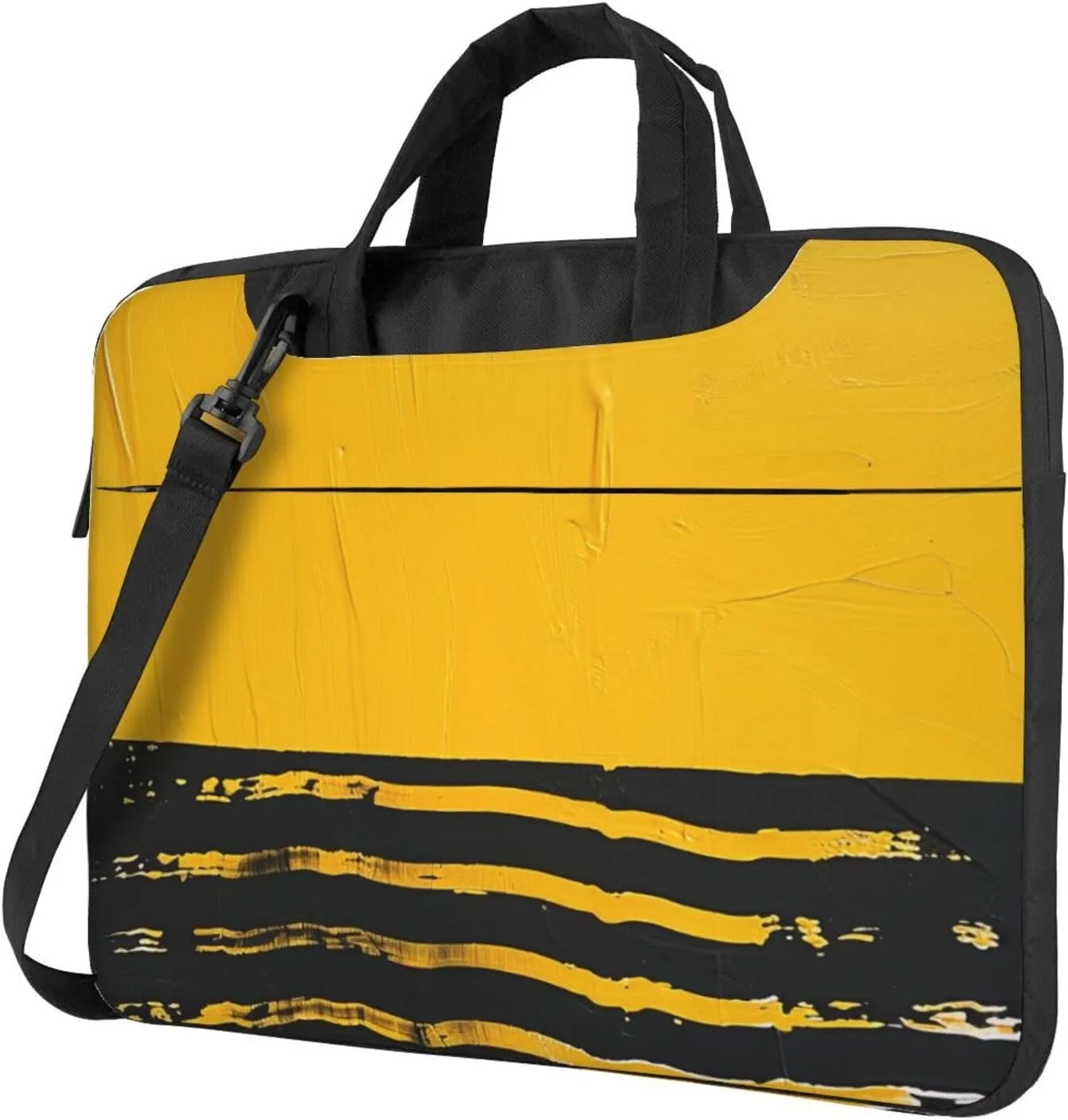 Laptop Tote Bag, Laptop Tote Bag, Travel Bag, Business Computer Bag, Work Bag for Men and Women, Mustard Yellow