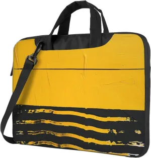 Laptop Tote Bag, Laptop Tote Bag, Travel Bag, Business Computer Bag, Work Bag for Men and Women, Mustard Yellow