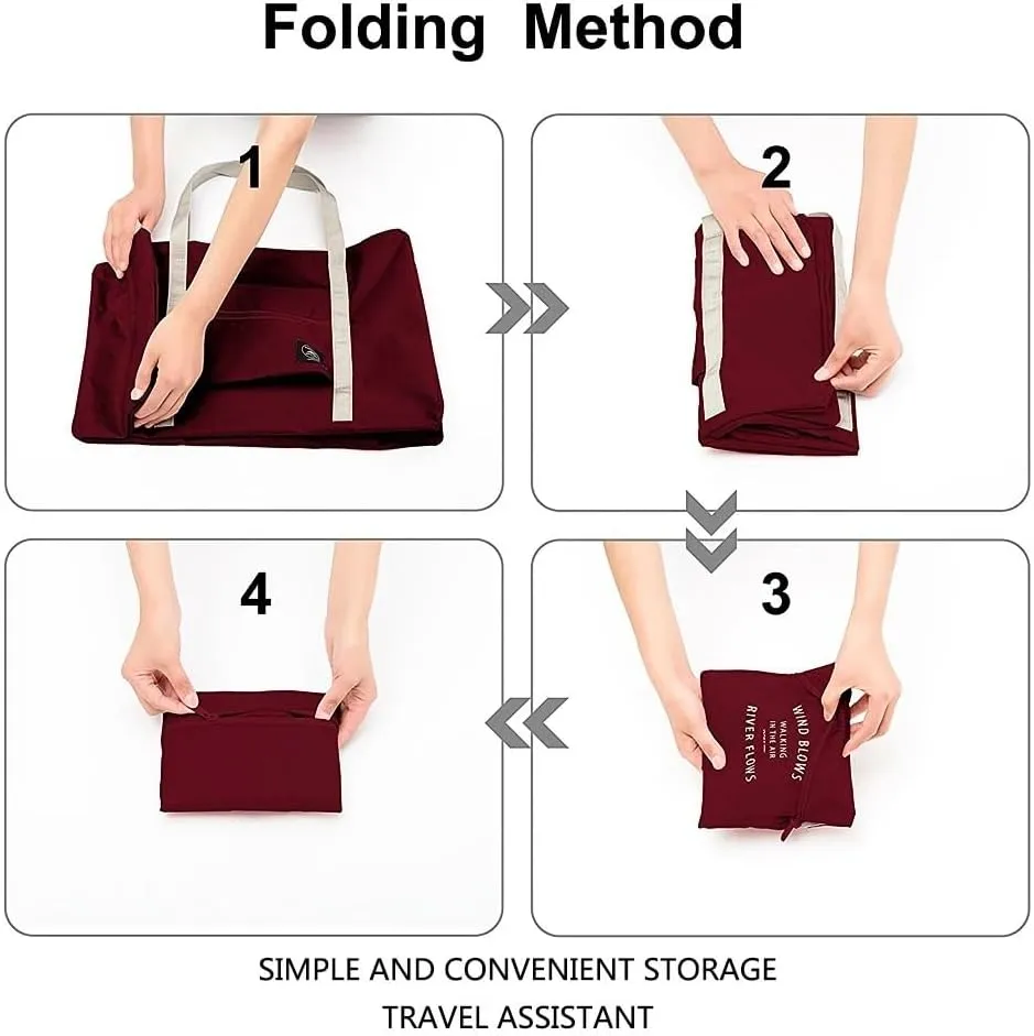 Large Capacity Fashion Travel Bag Weekend Tote Handbag Tote Travel Bag