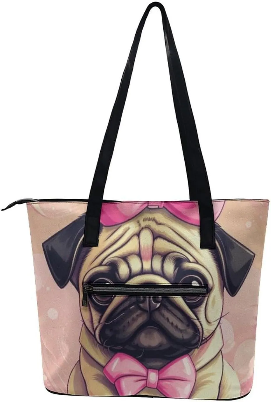Large Capacity Shoulder Bag for Women PU Leather Shoulder Tote Handbag Clutch Bag Aesthetic Travel Work Picnic