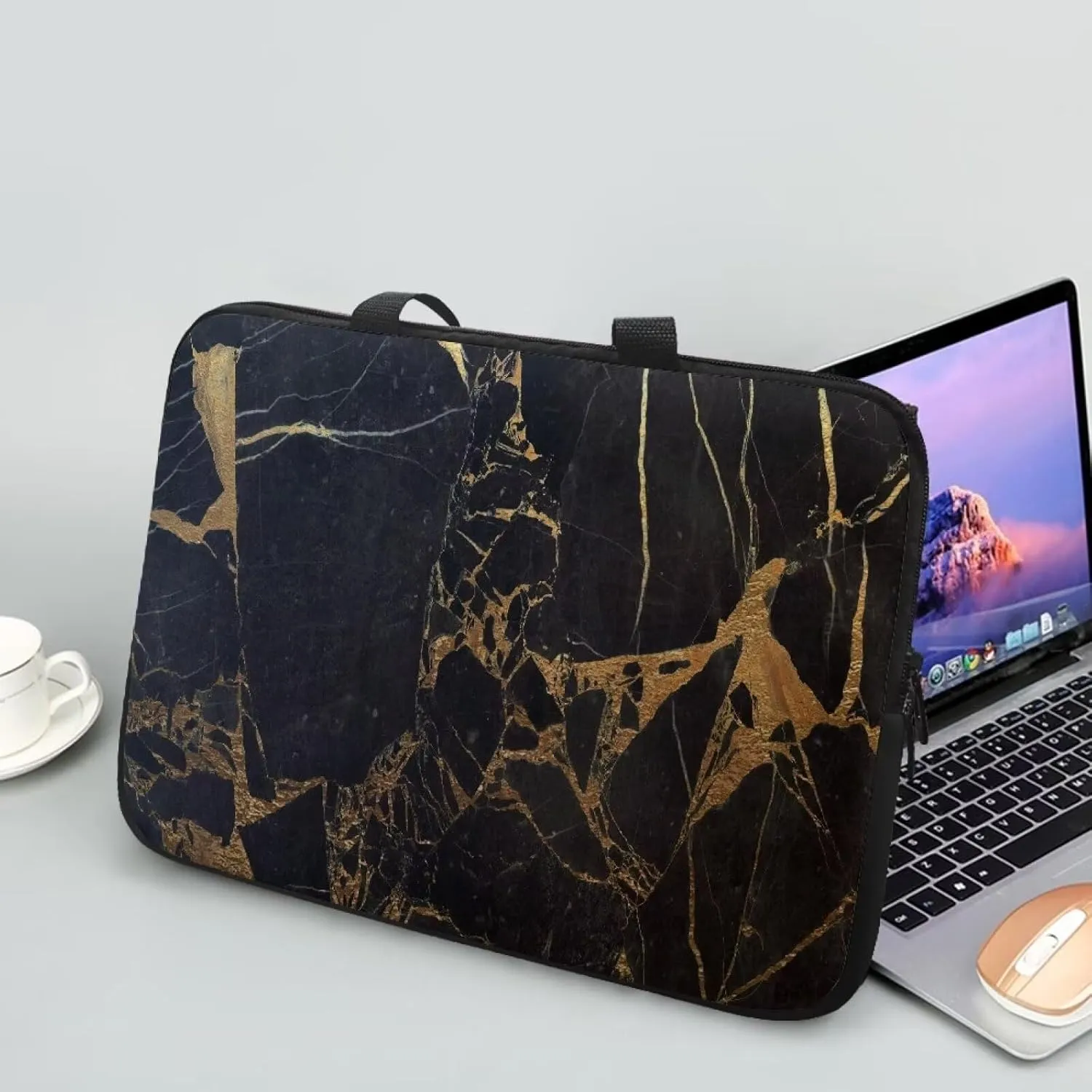 Large Capacity Waterproof Office Handbag Business Travel Laptop Supplies Laptop Bag for Men Women