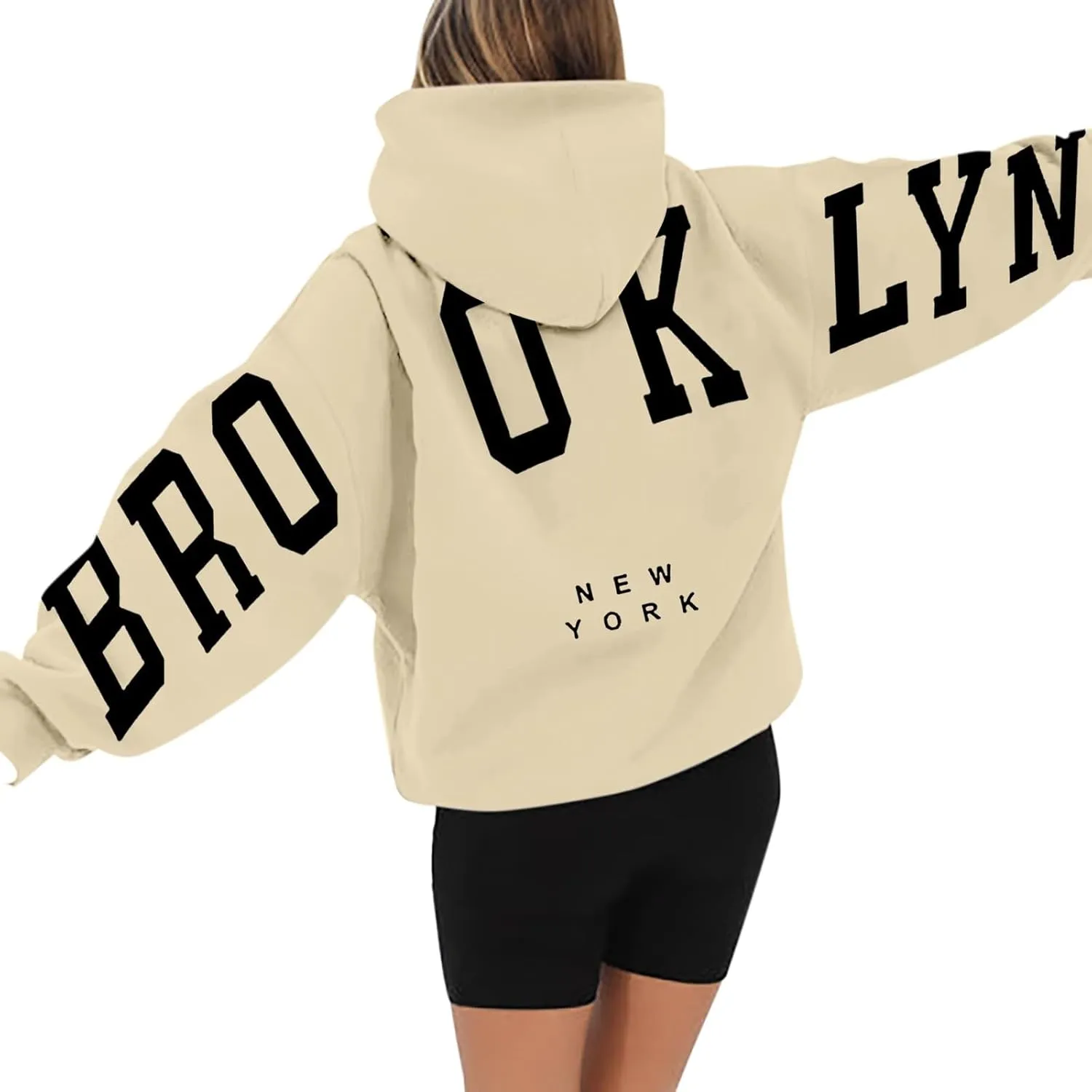 LCMTWX Women's Casual Hoodies Long Sleeve Jacket Floral Women Print Fashion Pocket Women's Coat Loose Sweatshirt with Fall Sw