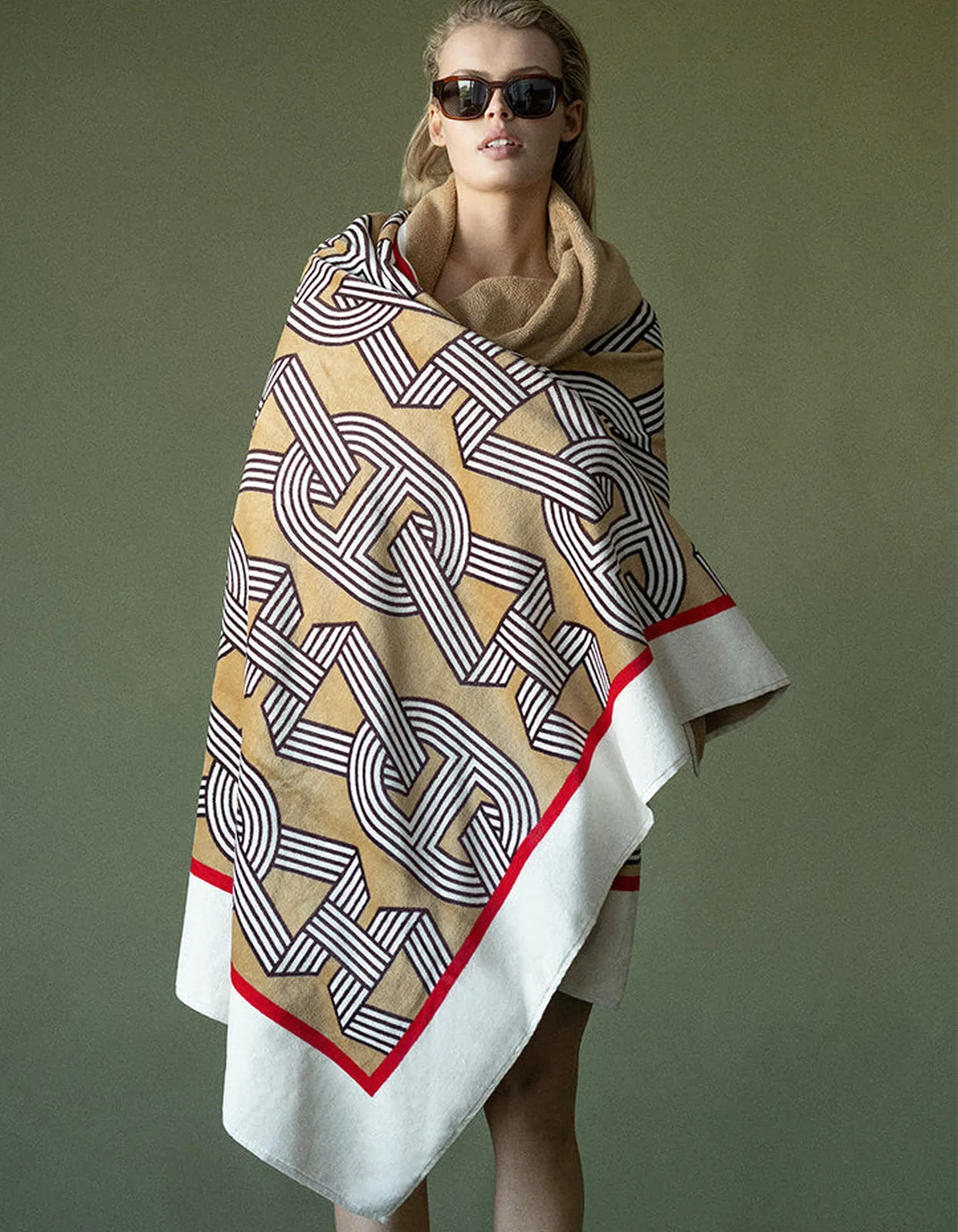 Le Lien Towel - Bone