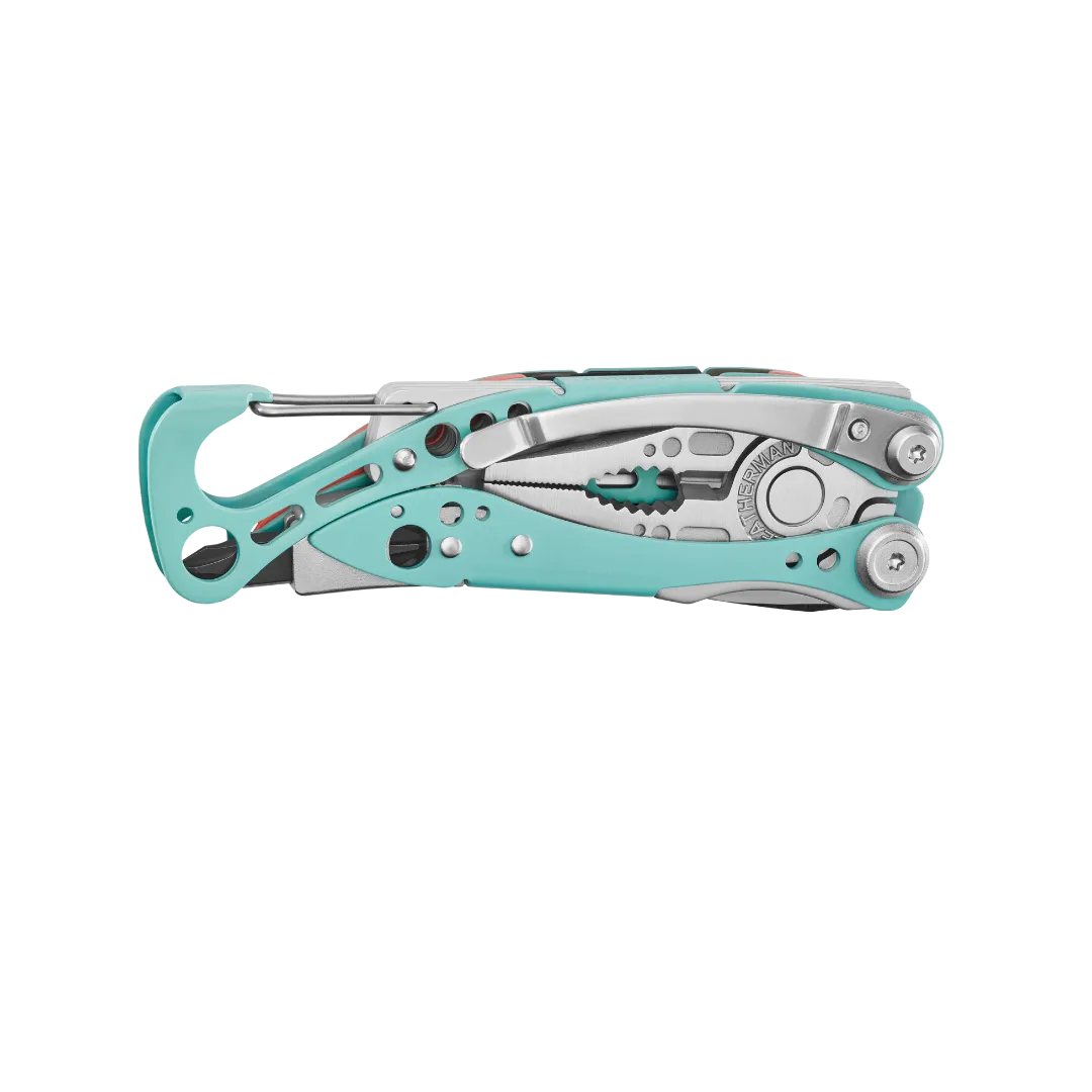 Leatherman 7 Tool Skeletool CX Lightweight Multi-Tool with Knife Blade Verdant