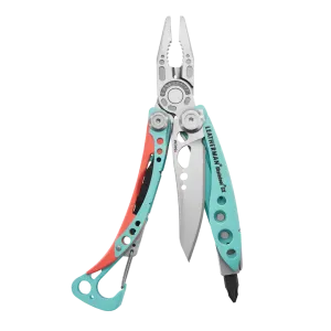 Leatherman 7 Tool Skeletool CX Lightweight Multi-Tool with Knife Blade Verdant