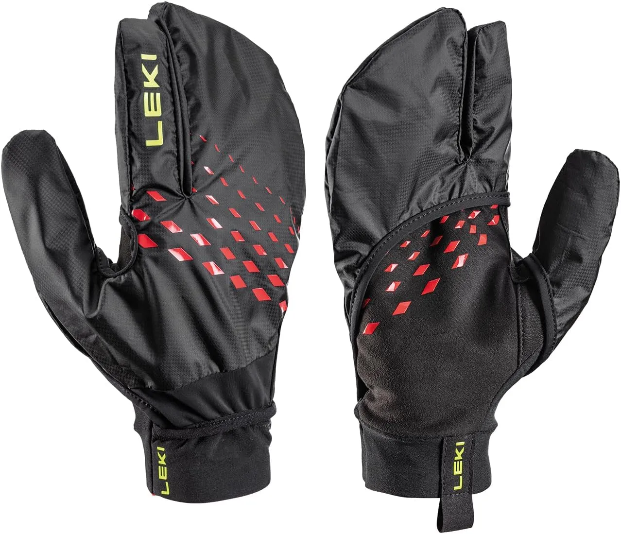 LEKI Ultra Trail Storm Lightweight Water-Resistant Touchscreen Running Gloves