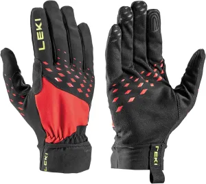 LEKI Ultra Trail Storm Lightweight Water-Resistant Touchscreen Running Gloves