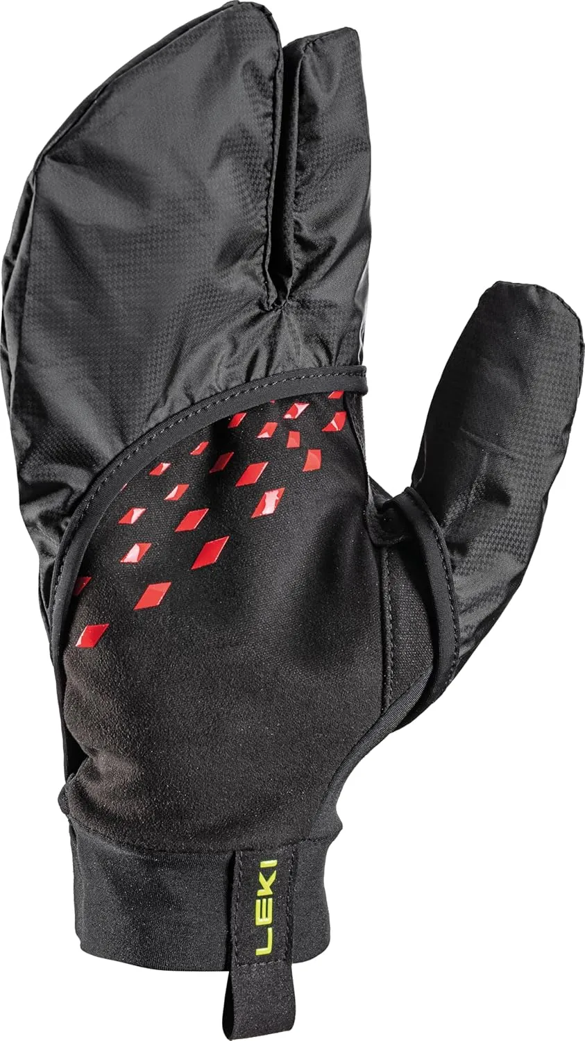 LEKI Ultra Trail Storm Lightweight Water-Resistant Touchscreen Running Gloves
