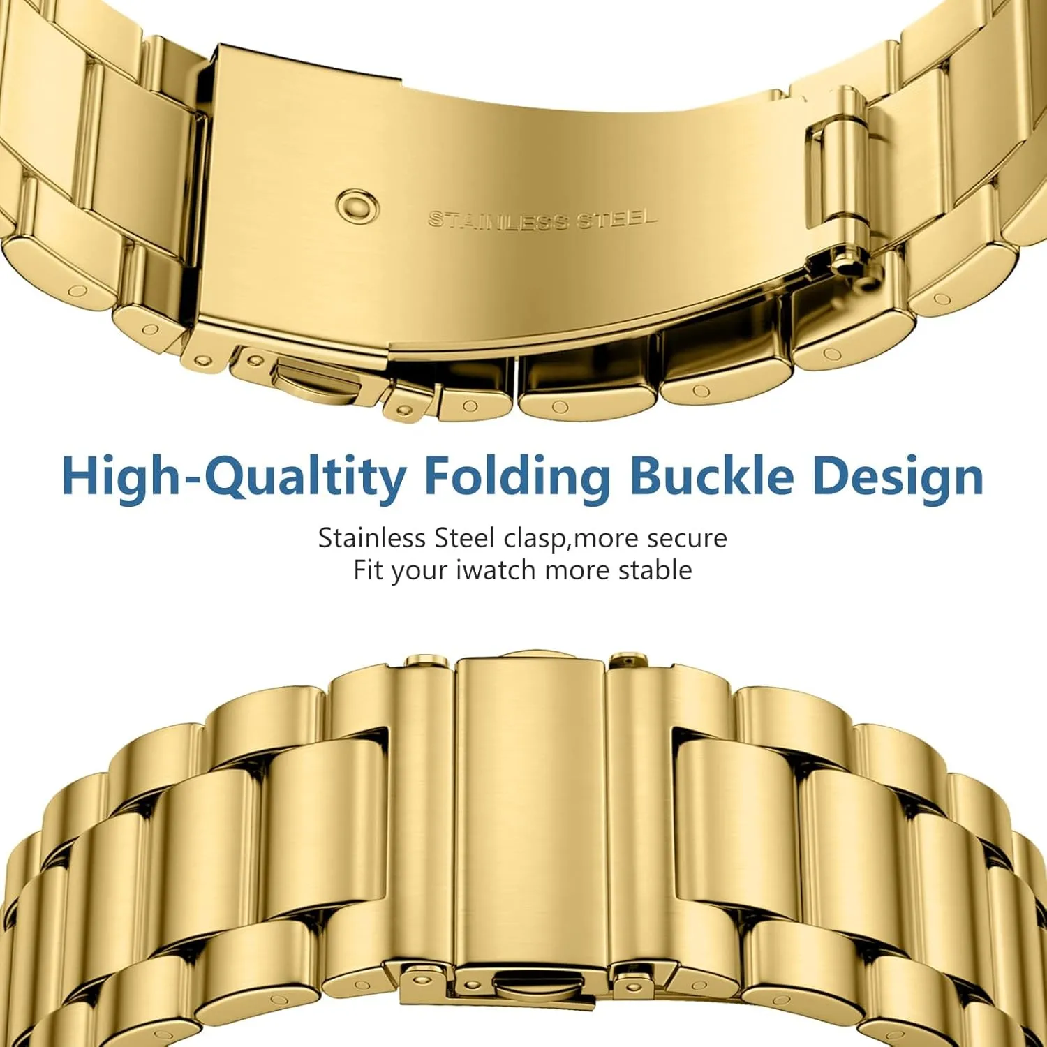 Lerobo Compatible for Apple Watch Band Ultra 49mm 44mm 45mm 46mm 42mm 38mm 40mm 41mm, Solid Stainless Steel Metal Band with 2 Pack Protective Case for iWtach Series 10 9 8 7 6 5 4 3 2 1 SE Men Women