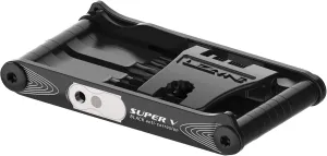 LEZYNE Super V22 Bicycle Multi-Tool, Anti-Corrosion Vanadium Bits, Hex 2/2.5/3/4/5/6/8MM, T10/T25/T30, Chain Breaker, Bike Tool