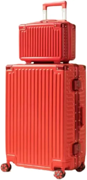 Light Suitcase 2 Piece Set Spinner Suitcase With Password Lock Carry On 14inch Cosmetic Bag Wheeled Luggage (Color : D, Size : 20in)