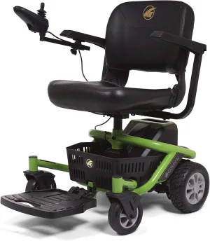 LiteRider Envy Lightweight Power Wheelchair, Premium High Back Seat, Disassembles for Travel, GP162 by Golden Technologies