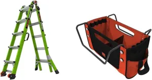 Little Giant 22ft Multi-Position Ladder Bundle with Cargo Hold Tool Pouch