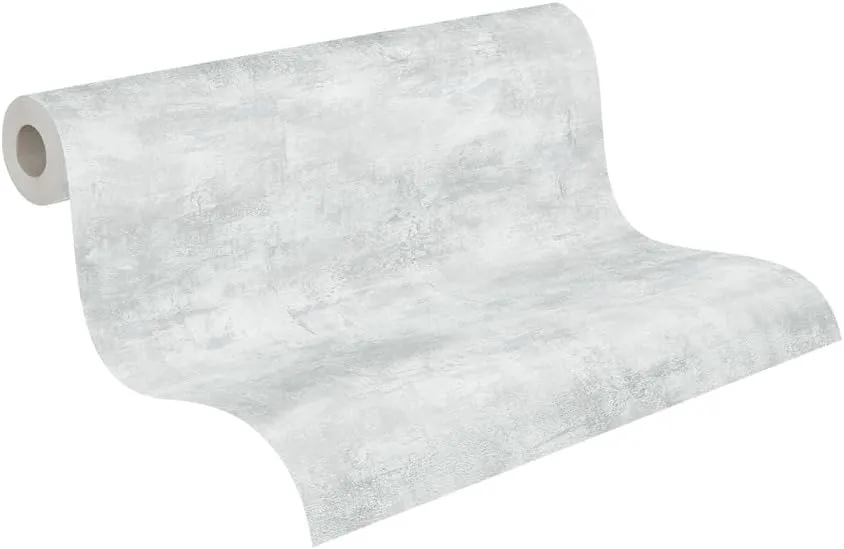 Livingwalls Daniel Hechter 7 306686 Non-Woven Wallpaper Plaster Look 10.05 m x 0.53 m Grey Textured Wallpaper