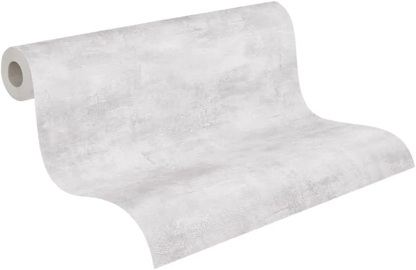 Livingwalls Daniel Hechter 7 306687 Non-Woven Wallpaper Plaster Look 10.05 m x 0.53 m Grey Textured Wallpaper