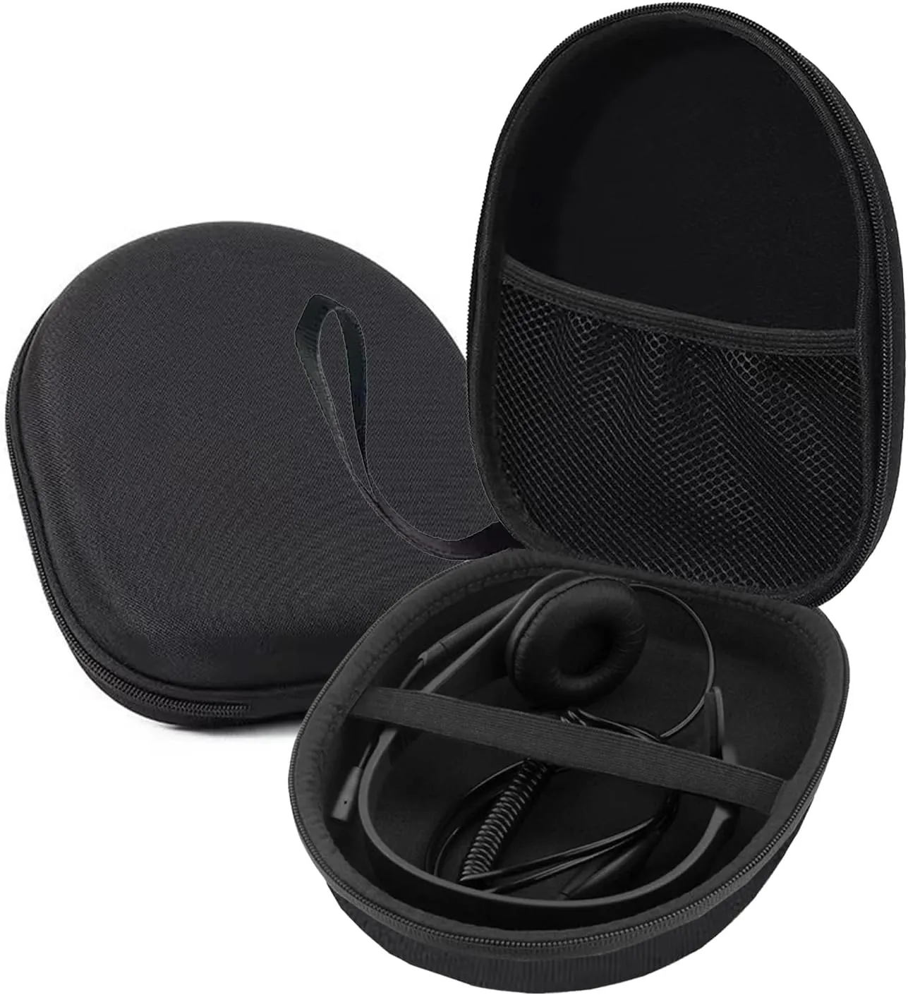 Logitech H390 H540 H340 H570e H151 & Jabra Evolve 40/20 & Poly Voyager Focus 2 UC 4320 & Blackwire 3210 Hard Case Headset Headphones Protective Storage Carrying Case