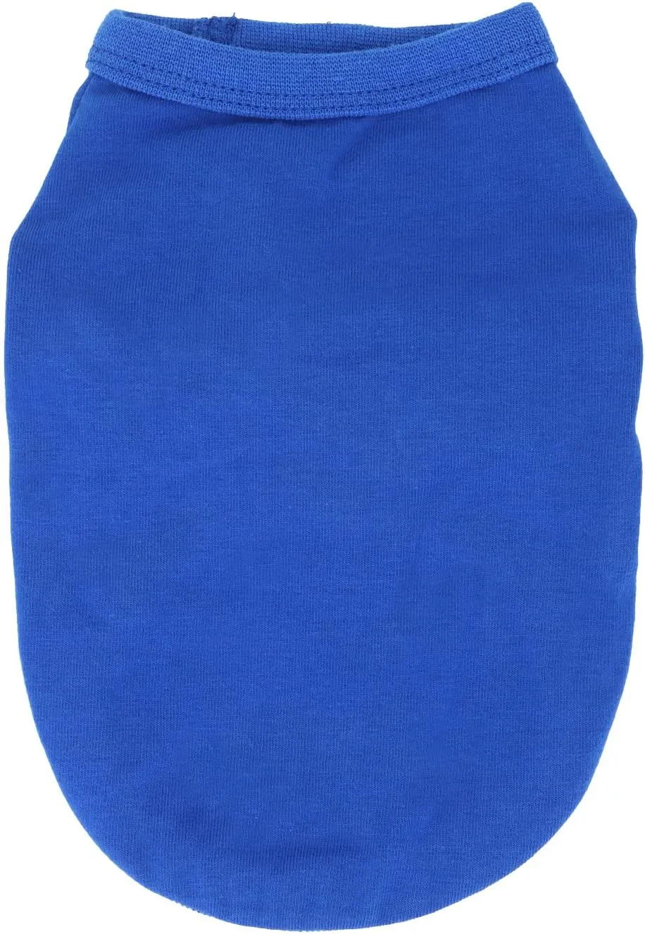 LOPHIPETS 100% Cotton Dog Tee Shirt for Small Dogs Chihuahua Puppy Clothes-Blue/L