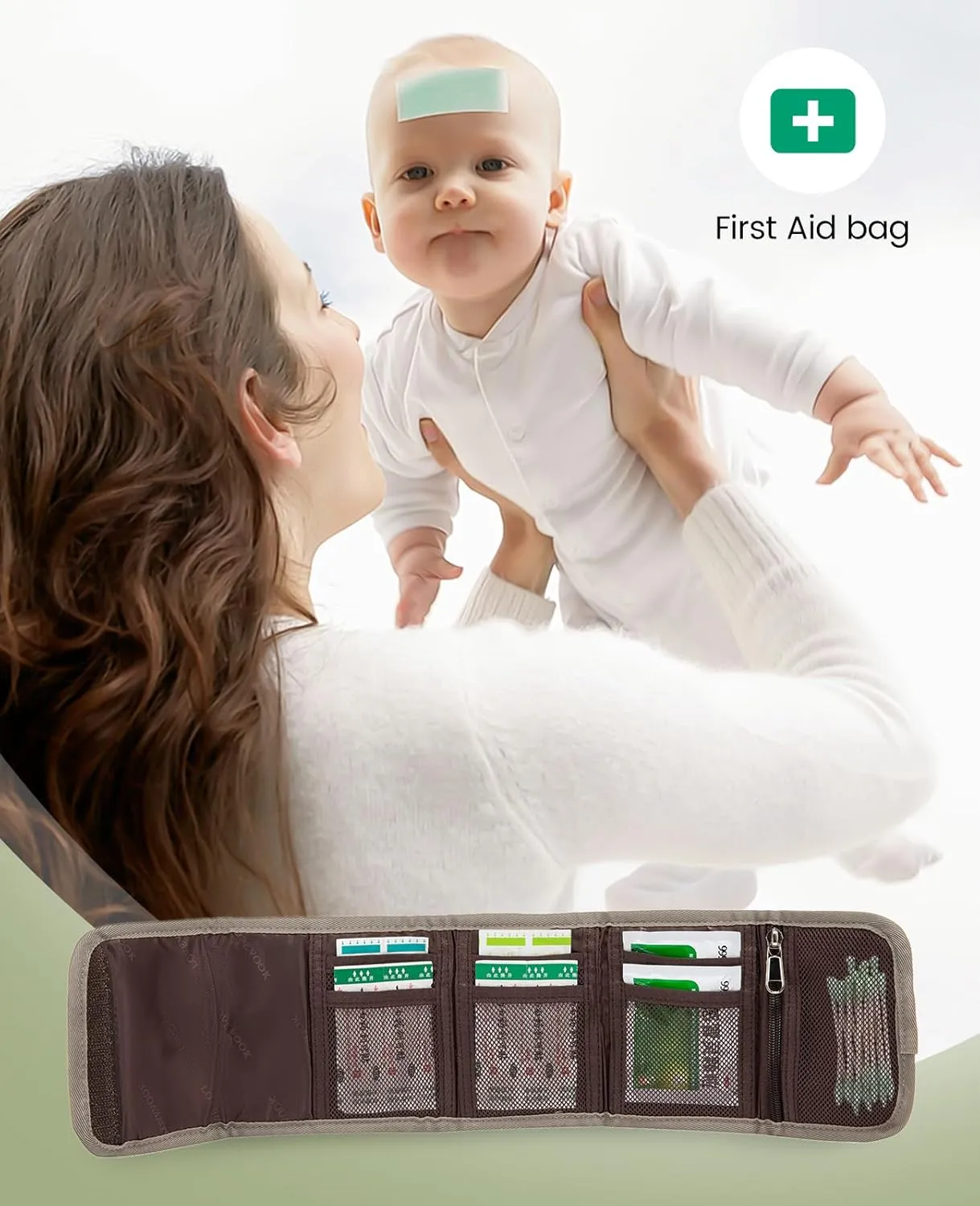 LOVEVOOK Diaper Bag Tote, Large Baby Diaper Bag Waterproof Travel Diaper Tote with Changing Pad