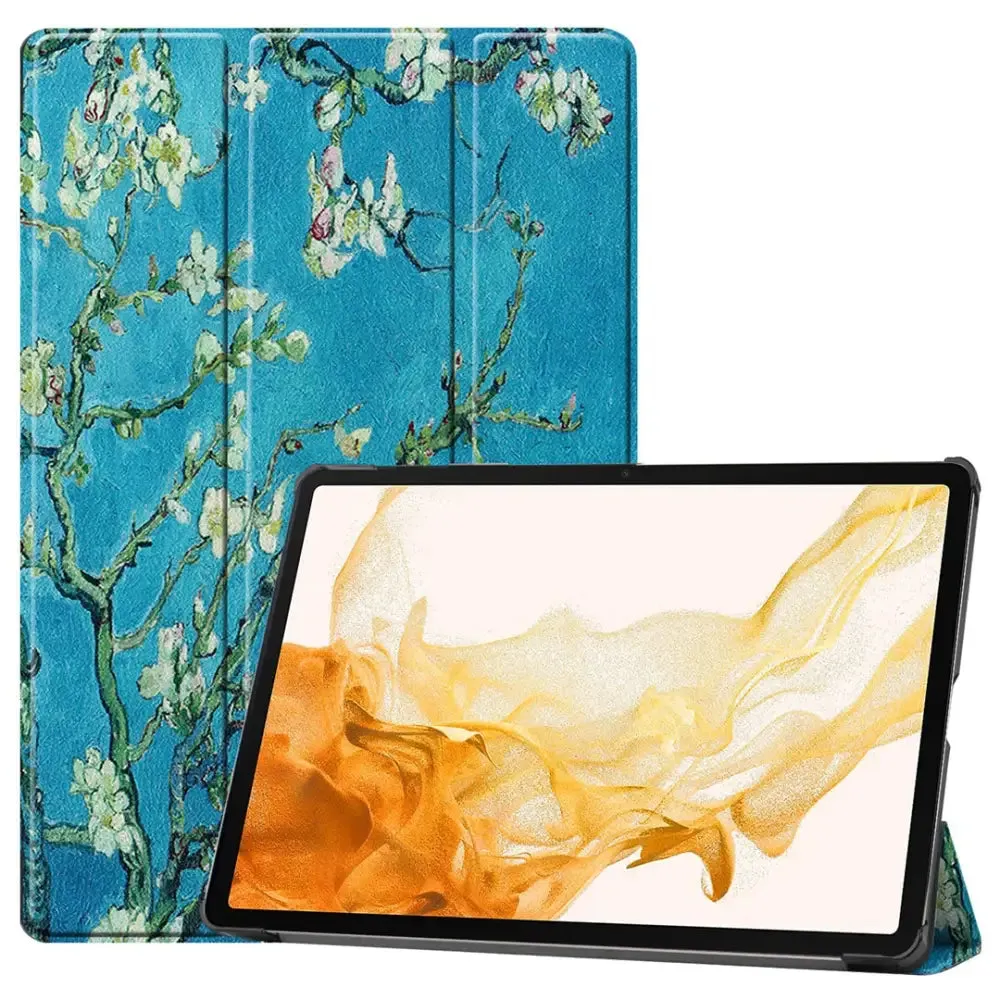 Magnetic Case for Samsung Galaxy Tab S7 Fe 12.4 T730 T733 T736 T7387 Plus 12.4 T970 T975 8 Plus 12.4 Sm-x800 Sm-x806