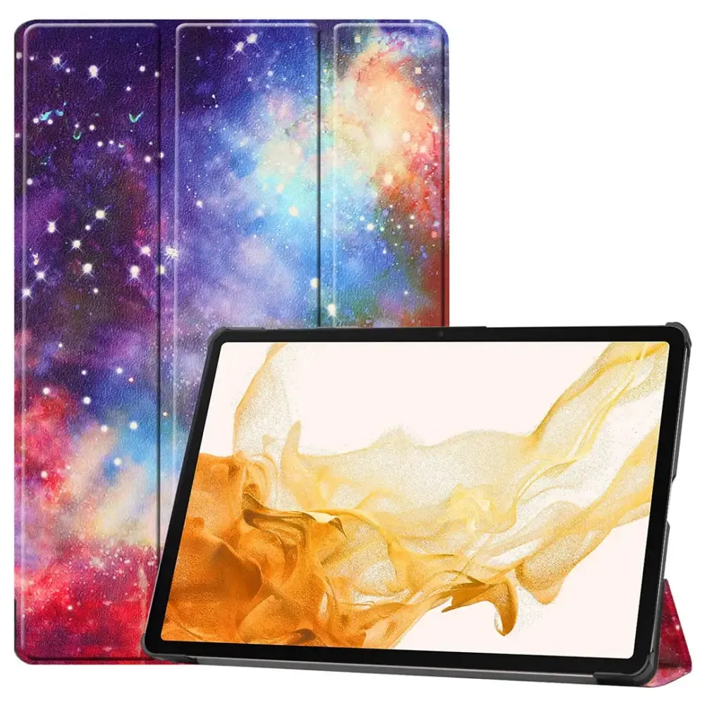Magnetic Case for Samsung Galaxy Tab S7 Fe 12.4 T730 T733 T736 T7387 Plus 12.4 T970 T975 8 Plus 12.4 Sm-x800 Sm-x806