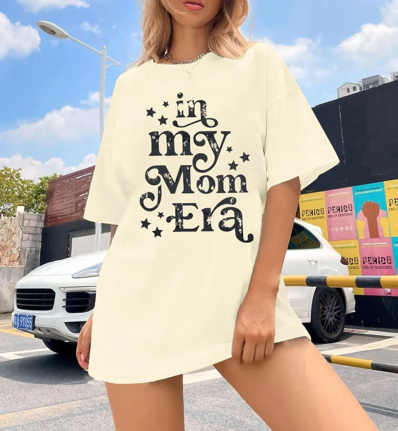 Mama Shirts Oversized Mom Shirt Motherhood Tshirt Some Days Tee Funny Short Sleeve Tops