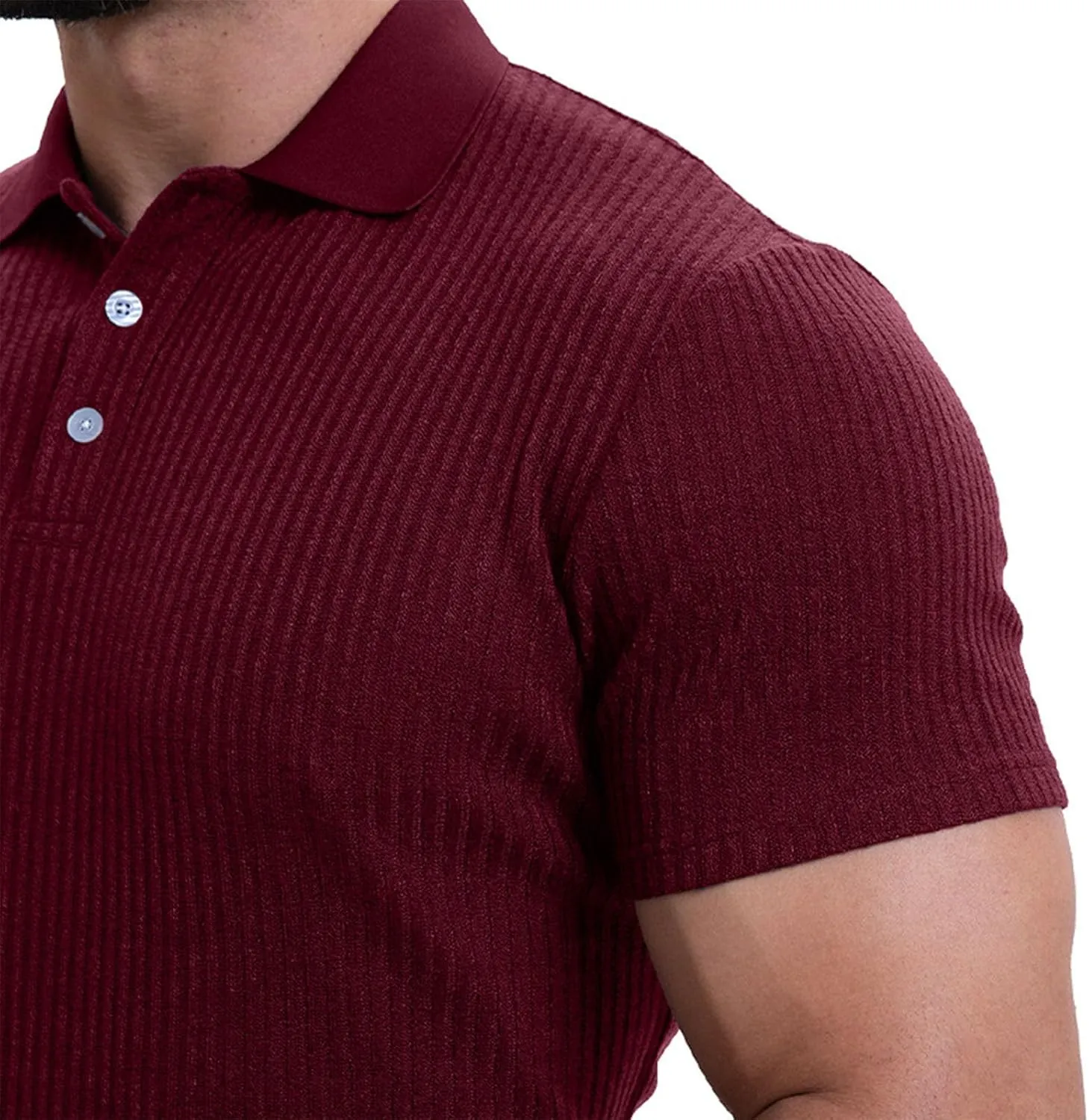 Men Short Sleeve Shirts Casual Lapel Button T-Shirts Trendy Loose Fit Athletic Beach Tops Fashion Summer Clothes